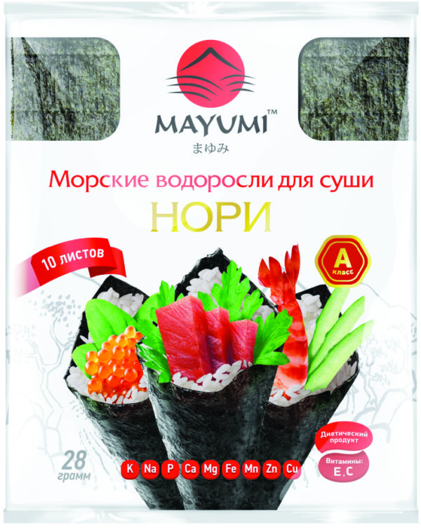 Нори Mayumi 5 листов