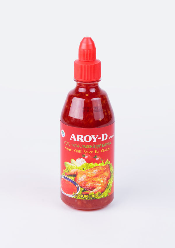 Соус "Чили сладкий для курицы" AROY-D 0,55 кг, пл/б Соус "Чили сладкий для курицы" AROY-D 0,55 кг, пл/б