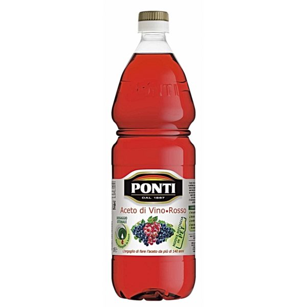 Уксус винный красный 6% 1 л, Ponti Уксус винный красный 6% 1 л, Ponti