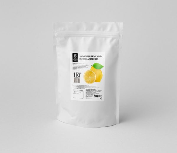 Лимонная кислота моногидрат пищевая (Citric acid), 1кг