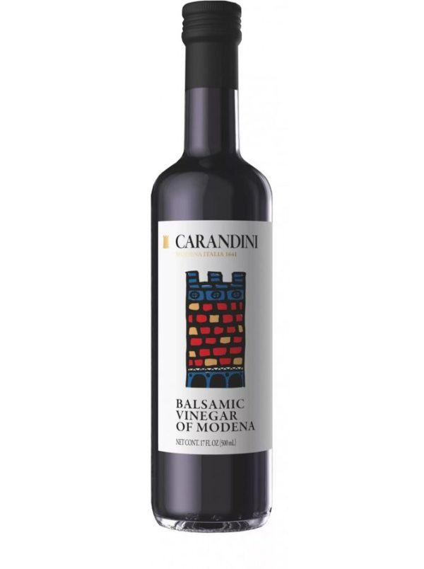 Уксус бальзамический темный 500 мл, Carandini