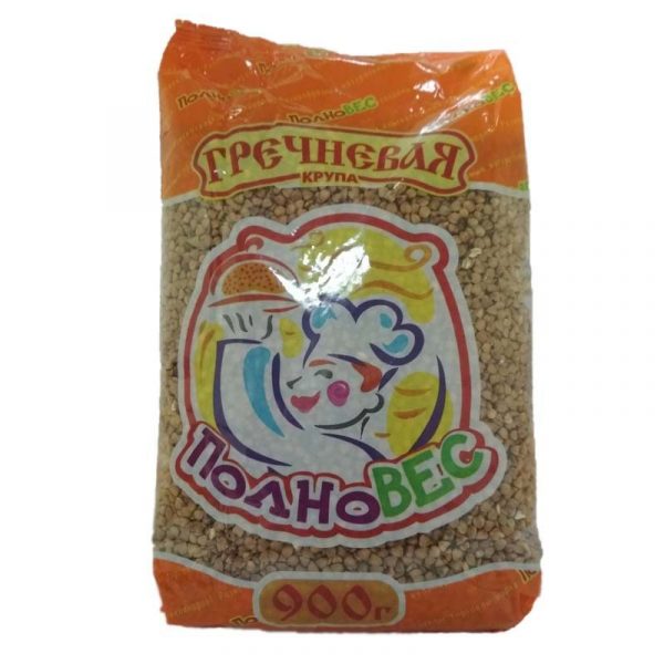 Крупа гречневая Полновес 900гр