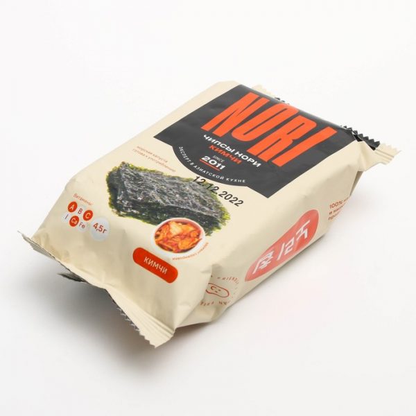 Чипсы Нори SAN BONSAI Kimchi 4,5г, 3шт Чипсы Нори SAN BONSAI Kimchi 4,5г, 3шт