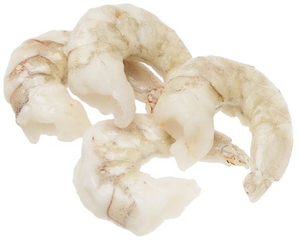 Креветка ваннамей 21/25 с/м, очищенная без пищевода и хвостового плавника, 1 кг