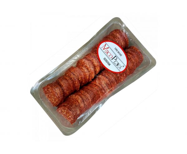 Пепперони с/к (нарезка) 500г Мясорезка с/м